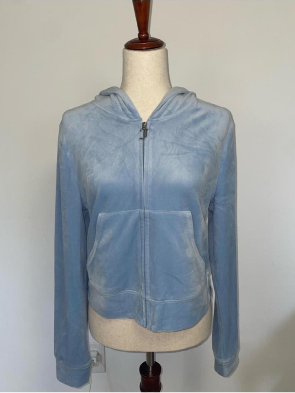 Juicy Couture Baby Blue Velour Tracksuit Set